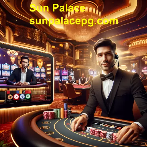 Experiência Imersiva no Cassino Ao Vivo do Sun Palace